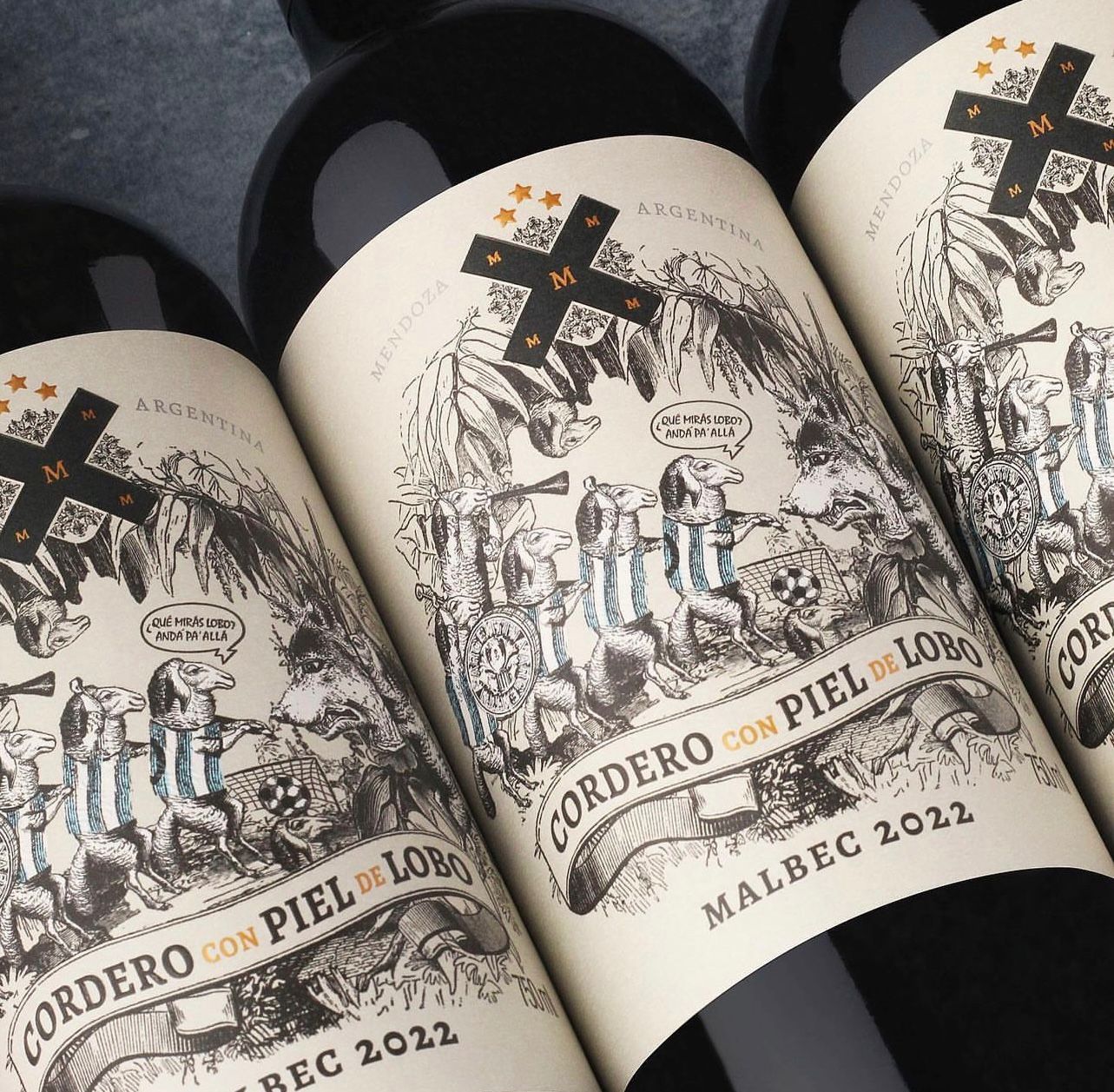 Cordeiro con Piel Malbec